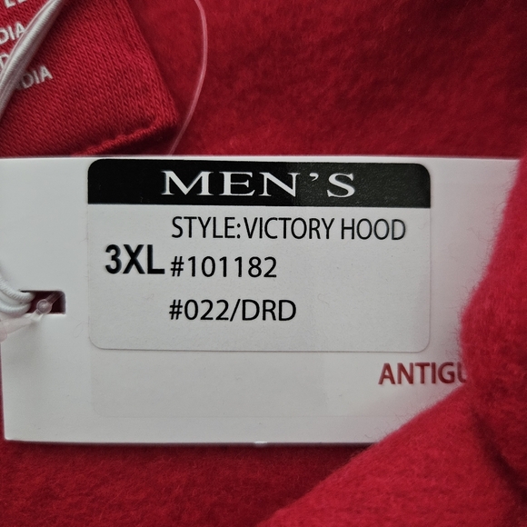 Antigua Mens St. Louis Cardinals Victory Pullover Hoodie Sz 3XL NWT - Picture 6 of 12